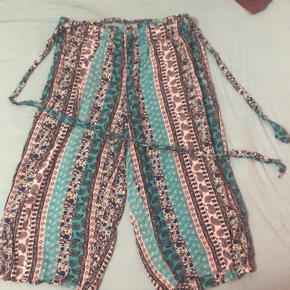 2/4 length pattern pants - Picture 1 of 1